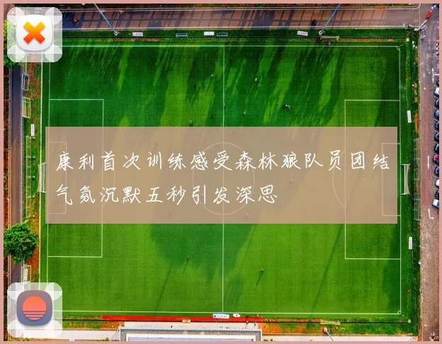 康利首次训练感受森林狼队员团结气氛沉默五秒引发深思