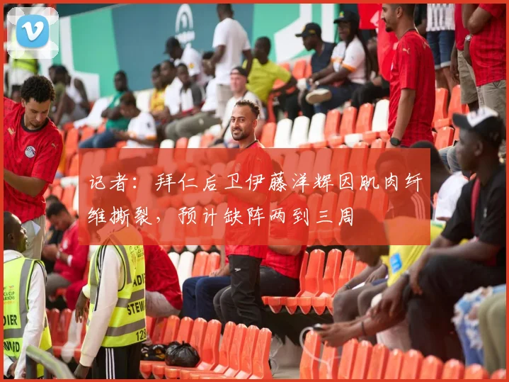 记者：拜仁后卫伊藤洋辉因肌肉纤维撕裂，预计缺阵两到三周